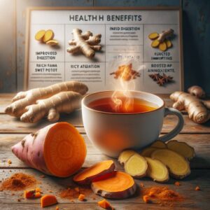 2 Superfoods – Sweet Potato & Ginger