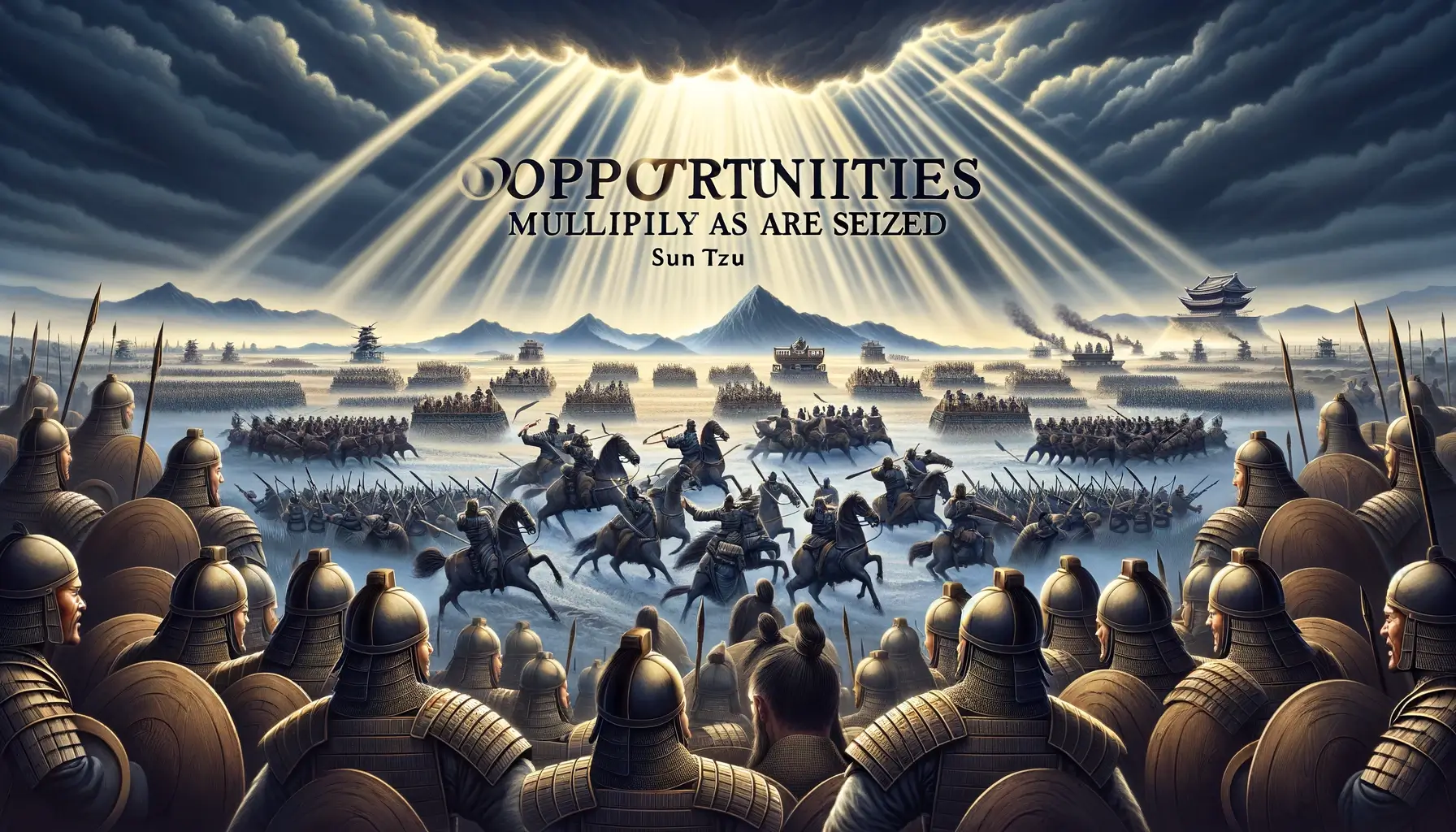 “Opportunities Multiply As They are Seized” – Original Chinese